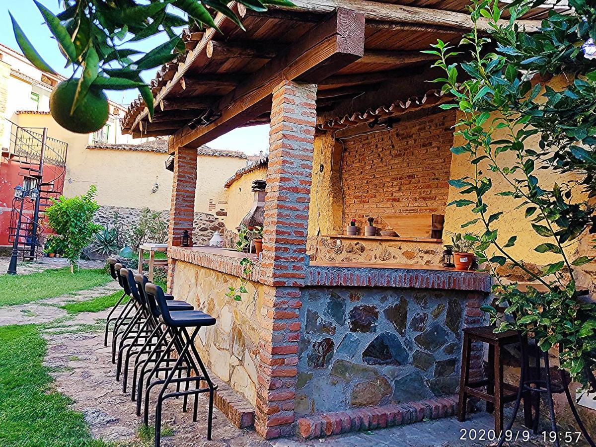 La Casa Del Marques Pension Logrosán Buitenkant foto