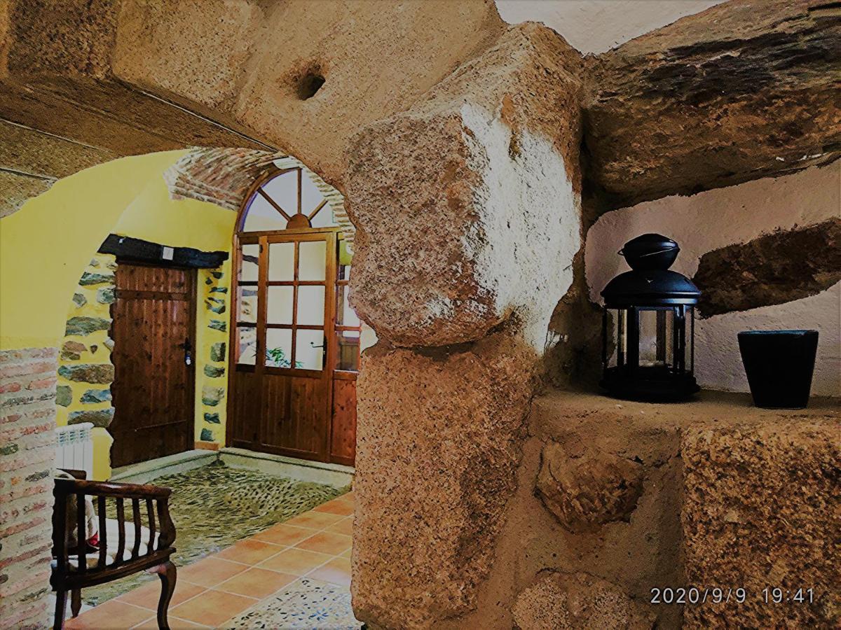 La Casa Del Marques Pension Logrosán Buitenkant foto