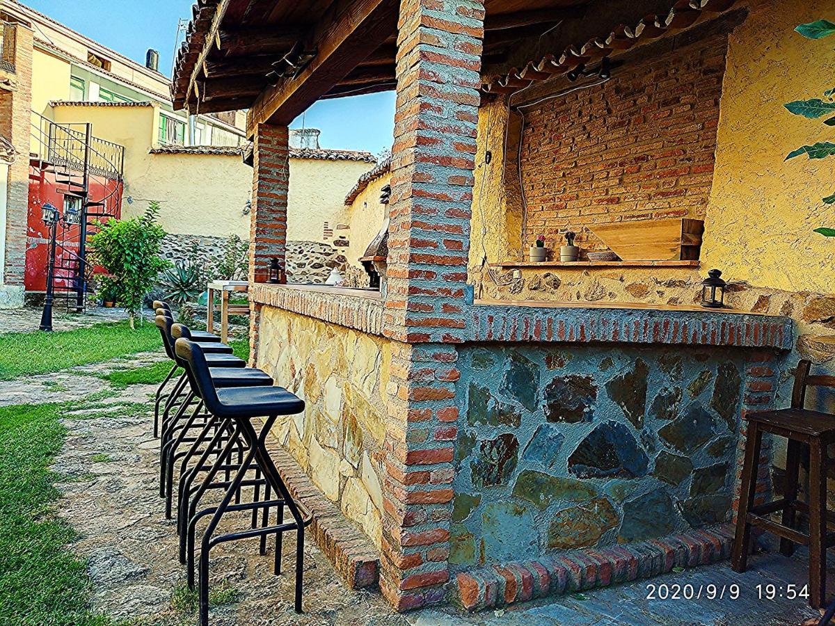 La Casa Del Marques Pension Logrosán Buitenkant foto