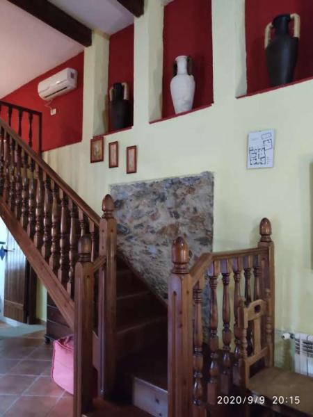 La Casa Del Marques Pension Logrosán Buitenkant foto