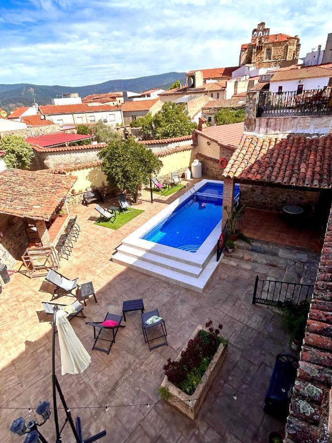 La Casa Del Marques Pension Logrosán Buitenkant foto