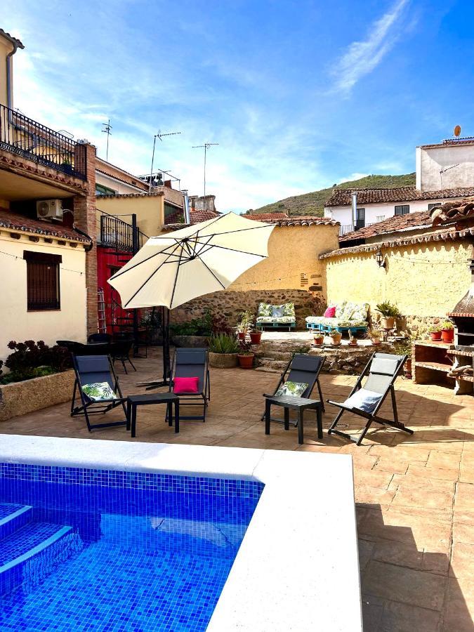 La Casa Del Marques Pension Logrosán Buitenkant foto